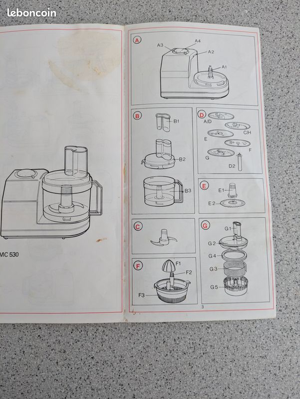Robot complet moulinex (image 5)