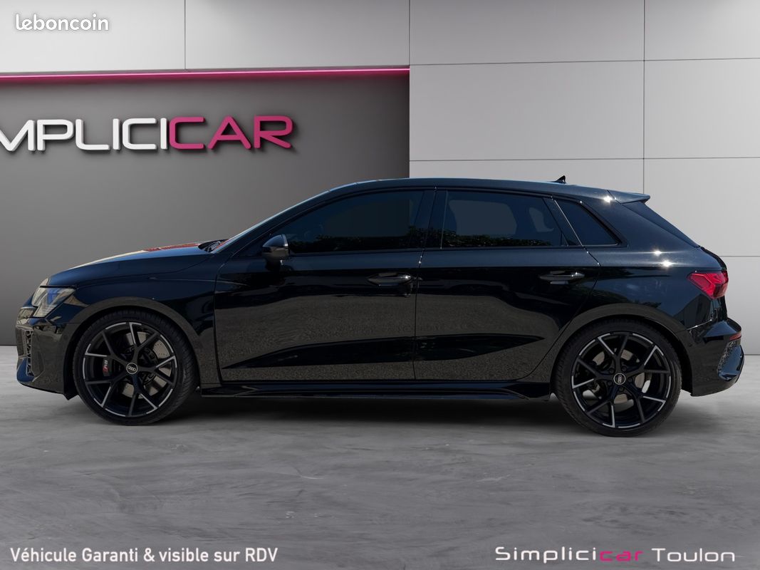 AUDI RS3 SPORTBACK 2.5 TFSI 400cv QUATTRO S TRONIC - Immat France - Malus payé - Garantie 12 mois (image 5)