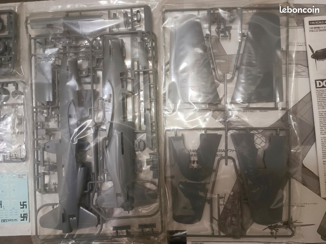 1/48 DORNIER Do335A PFIER avec kettenkraftrad TAMIYA Item 89584 (image 4)