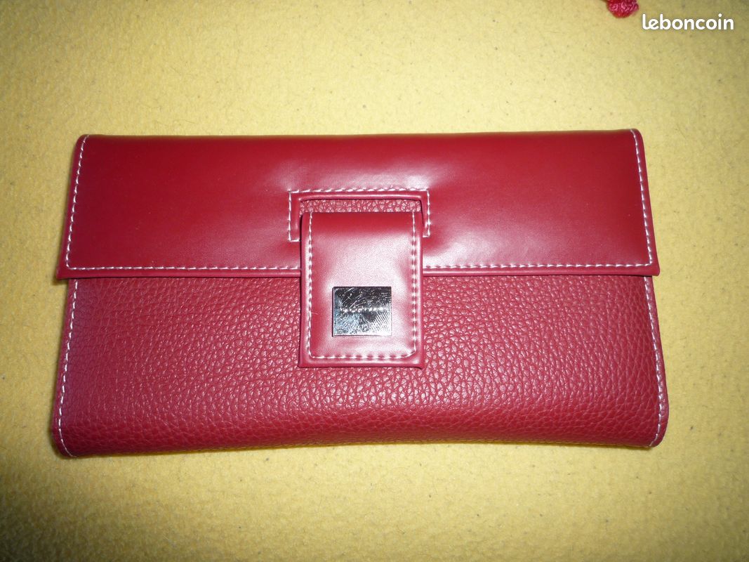 Portefeuille/porte-monnaie PAQUETAGE Vintage En Cuir Noir - Authentique Compagnon TBEG