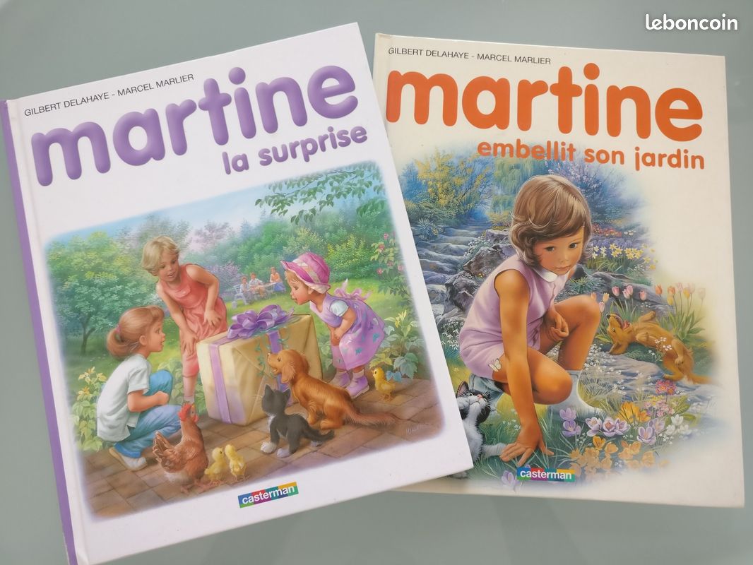 Lot de 2 tomes de Martine (image 1)