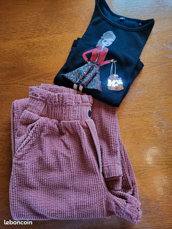 Pantalon velours (image 6)