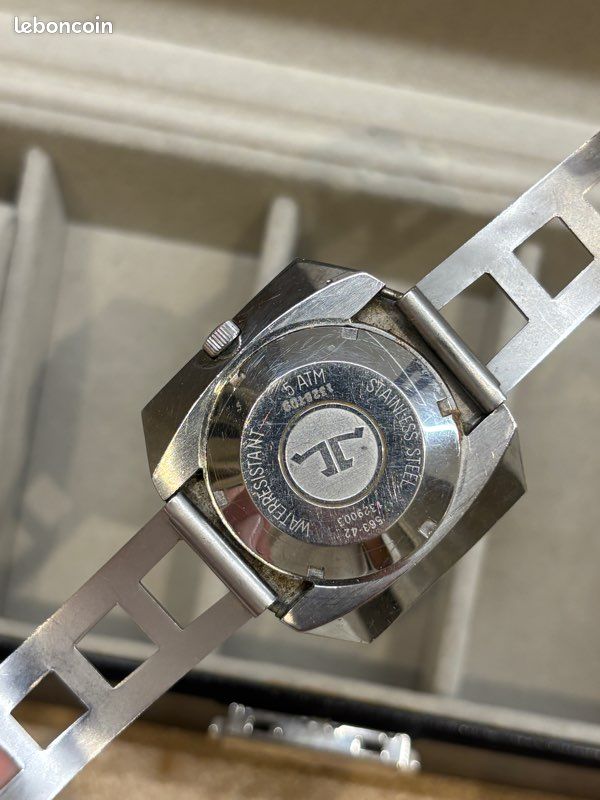 Jaeger-LeCoultre Master Mariner Automatic – Montre vintage acier – Fonctionnelle – À restaurer (image 3)