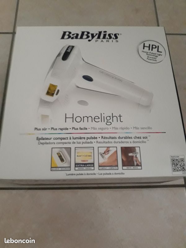 Babyliss Homelight Babyliss Depiladora Luz Pulsada Épilateur
