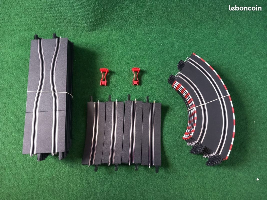 Lot De 10 Supports De Rails Pour Circuit Carrera Go – Pièces D'occasion, Idéales Pour Réparer Ou Agrandir