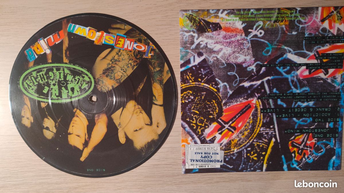 The Almighty Jonestown mind 12", 7", poster calendar, promo (image 5)