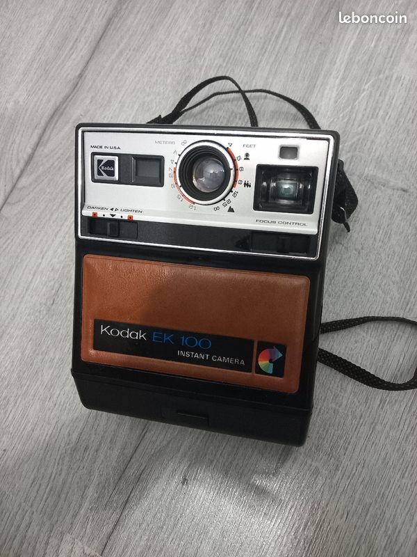 Polaroid Kodak Colorburst 100 Film Vintage 1970s Kodak Colorburst