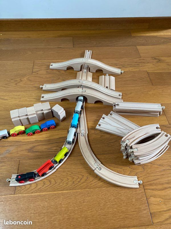 Lots de circuit train voiture magnétique IKEA (image 1)