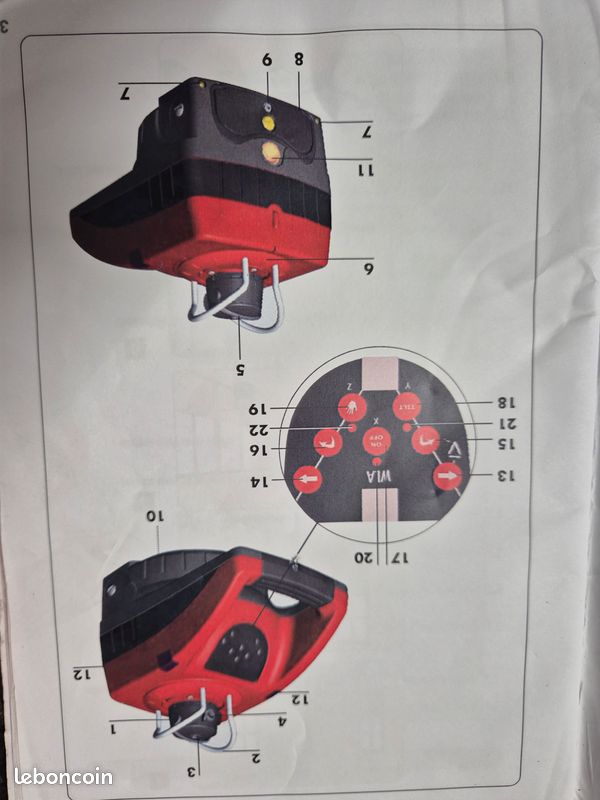 Laser rotatif automatique wurth (image 2)