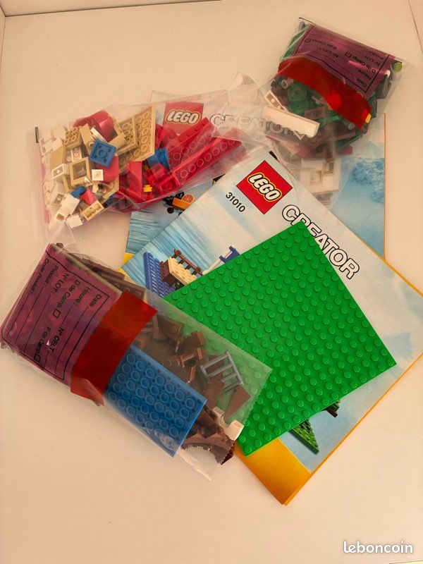 LEGO 3 en 1 Creator 31010 — cabane dans l’arbre + notices (image 4)