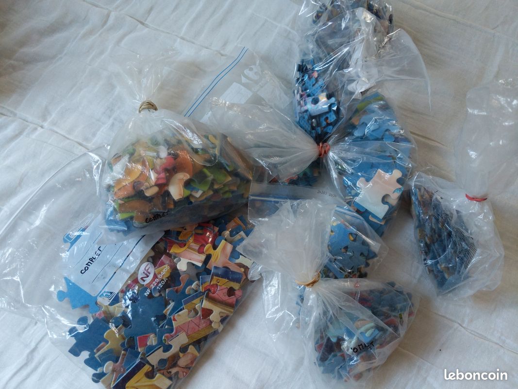 Lot de 10 puzzles princesses disney (image 2)