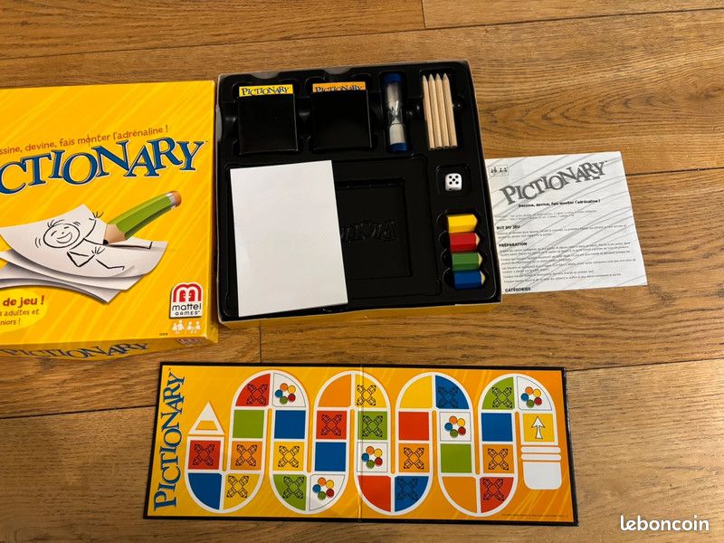 Jeu Pictionary Mattel (image 12)