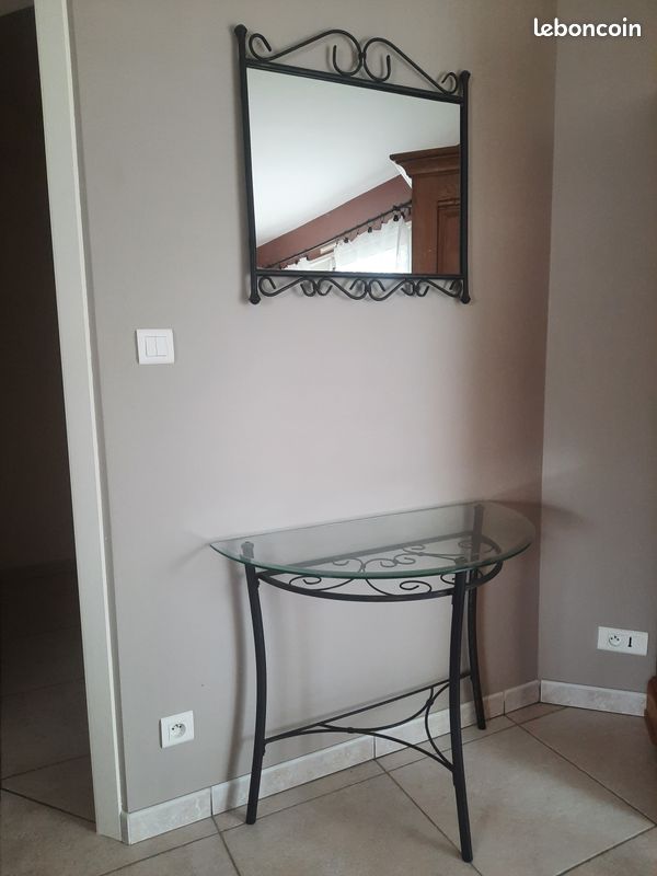 Console et miroir (image 1)