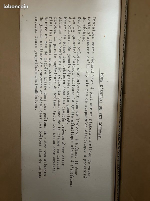 1 réchaud (image 4)