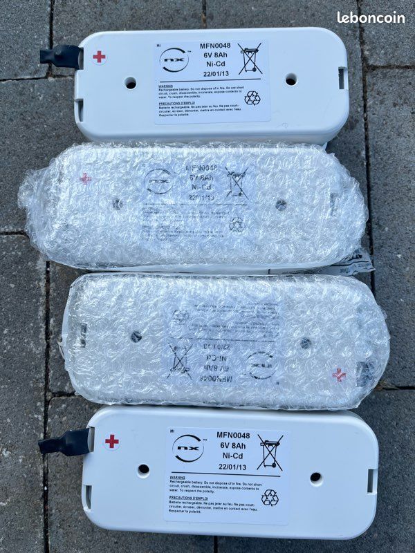 Batteries rechargeables 6v/ 8ah (image 1)