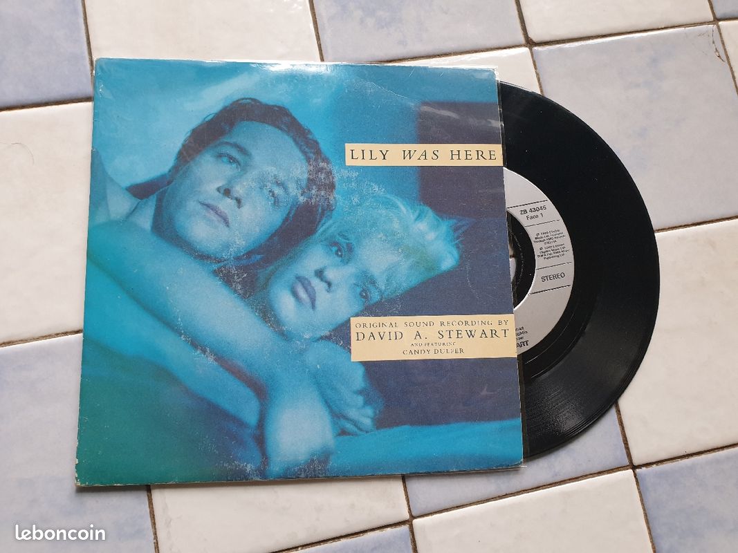 Dave STEWART & Candy Dulfer - Lili was here 45 tours rare (image 1)