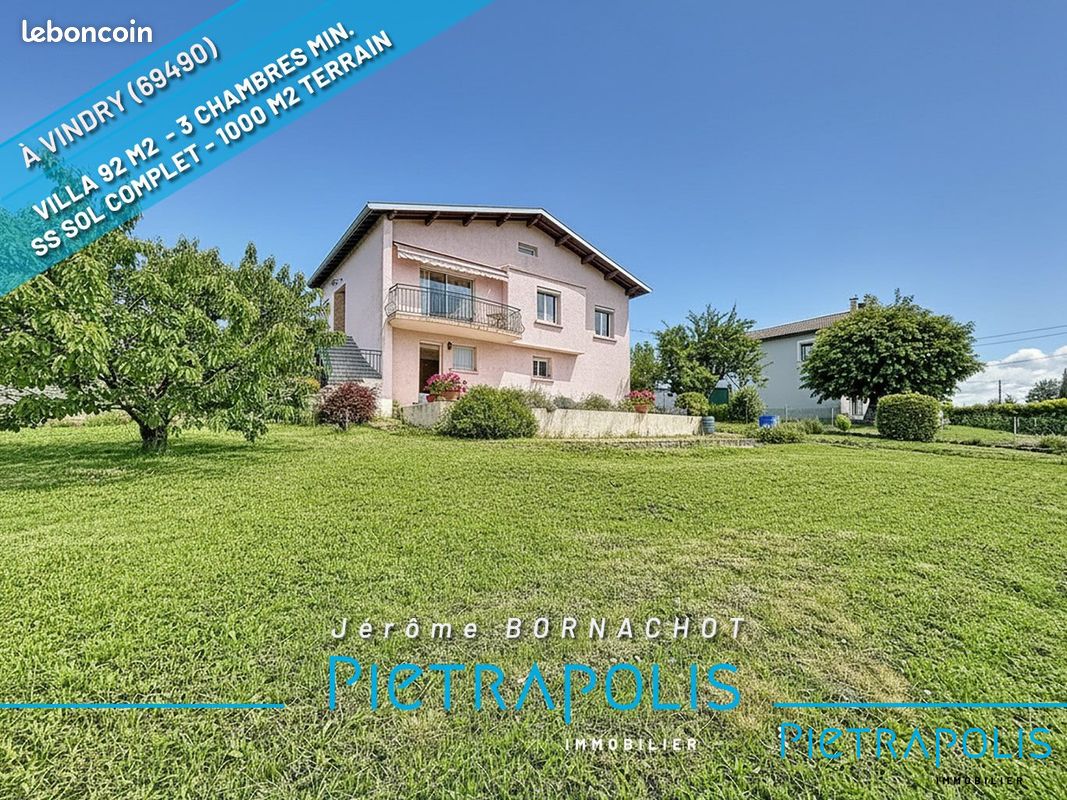 Maison 4 pièces 92 m² · à Vindry-sur-Turdine · 92 m² · 295 000 €