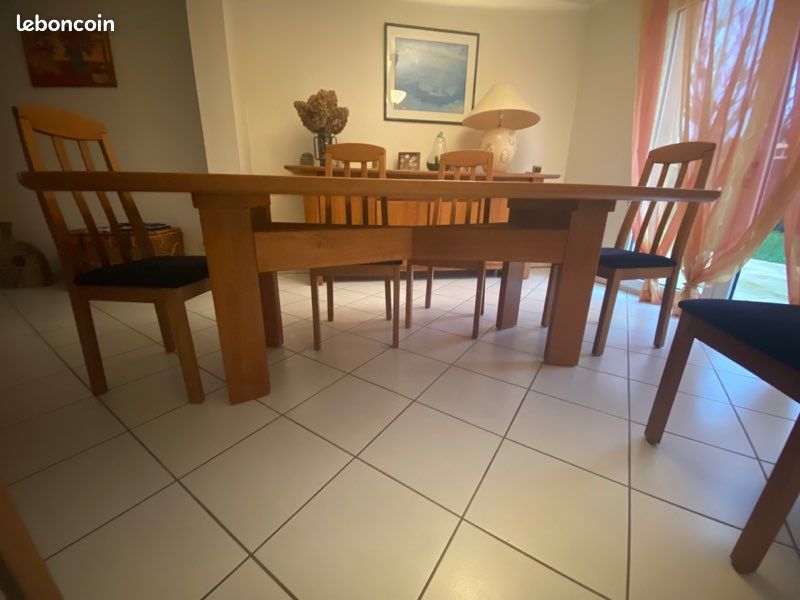 Table « TONNEAU » en Orme Massif (image 4)
