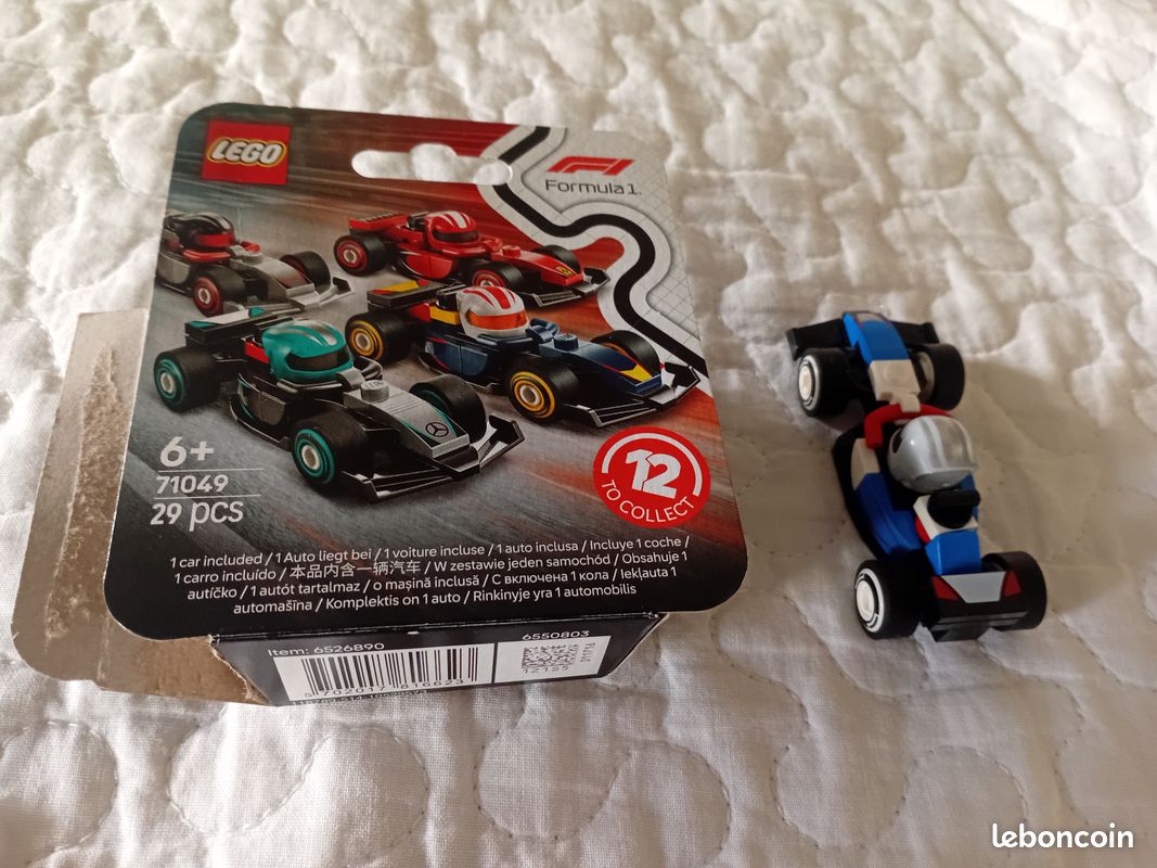 Série F1 - VCARB LEGO Minifigures 71049-08 : Series F1 - VCARB (image 5)