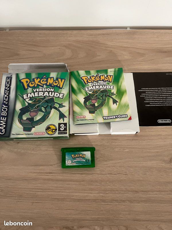 Pokémon Version Émeraude – Game Boy Advance, Version Japonaise (NTSC-J), Complet