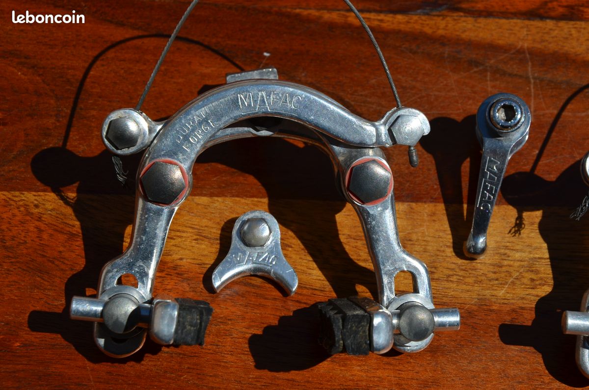 Etriers de freins Mafac Dural Forgé / Vintage french bike