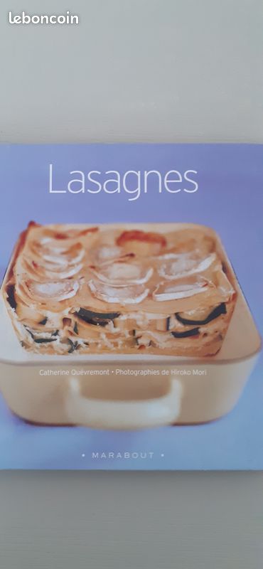 Livre recettes lasagnes (image 1)