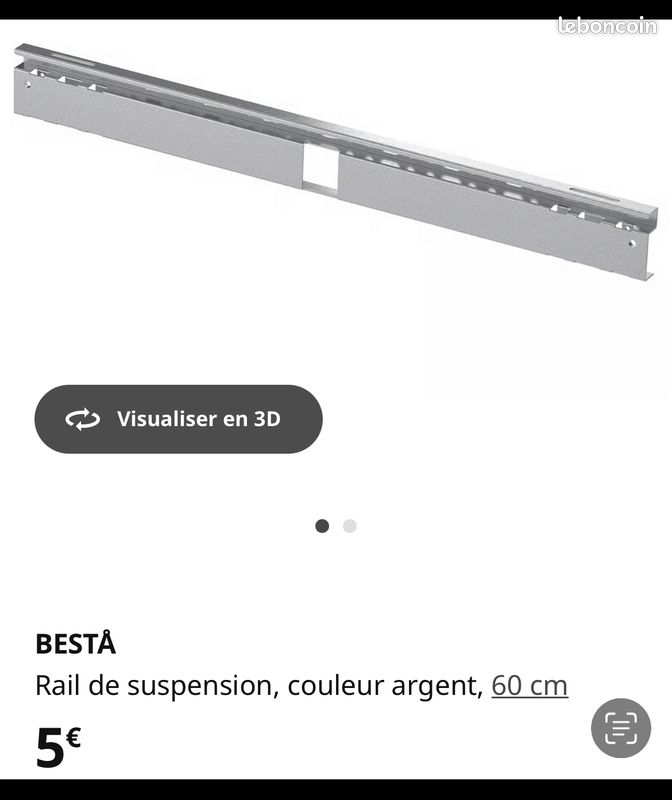 Besta rail IKEA (image 1)