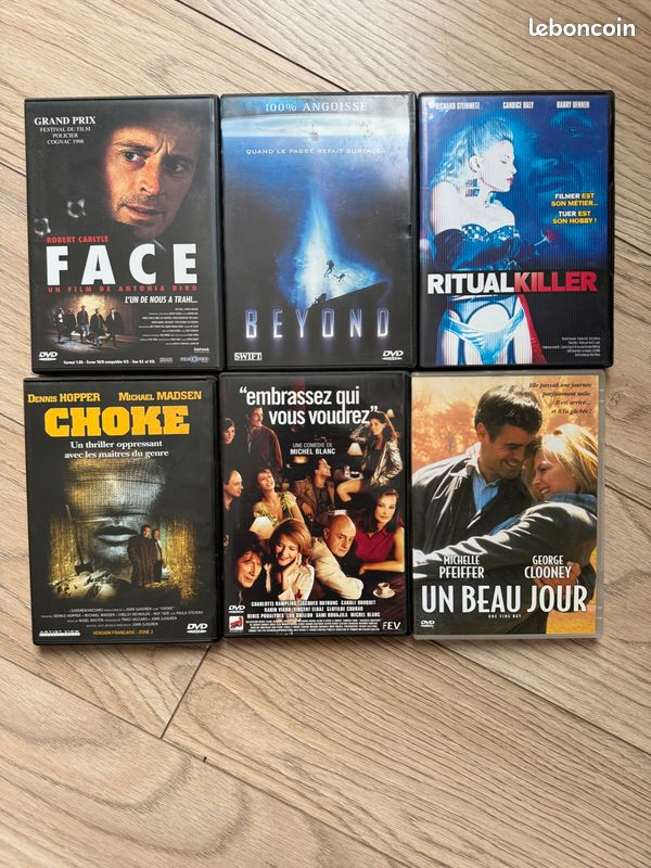 Lot de 6 Films DVD Variés (image 1)