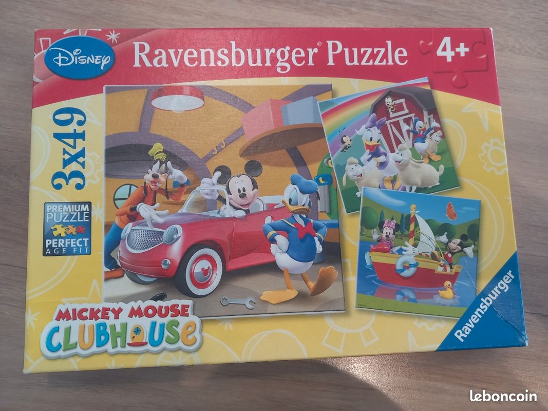 3 puzzles Mickey 4+ (image 4)