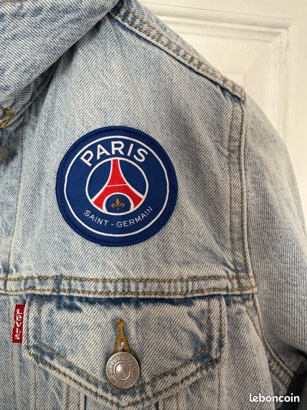 Veste en jean Levis édition limitée PSG (image 8)