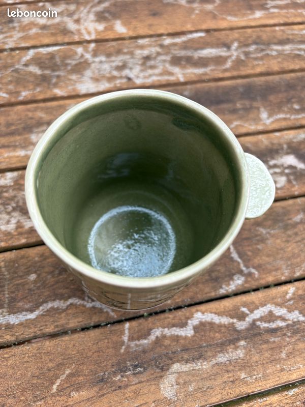 Mug artisanal avec couvercle (image 2)
