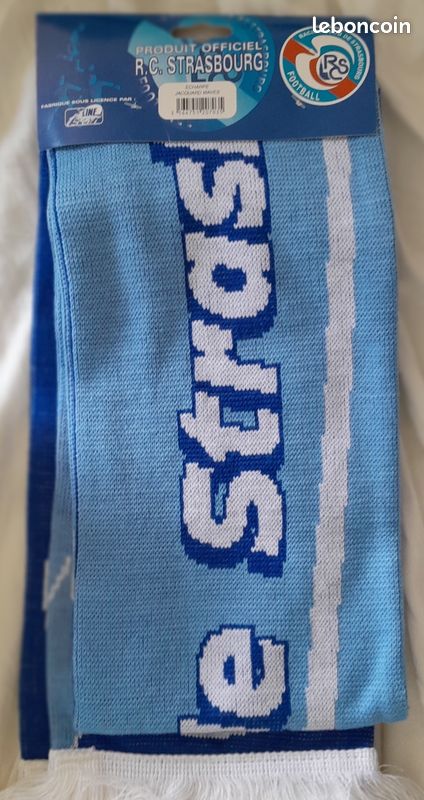 Echarpe RCS Racing Club Strasbourg Ultras Retro Collector Sc - 22,90