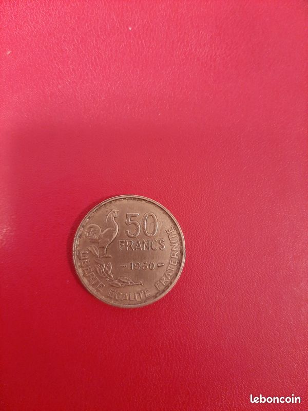 Pièce 50 Francs France 1958 Guiraud - TTB - Rare Millésime En Cupro-aluminium