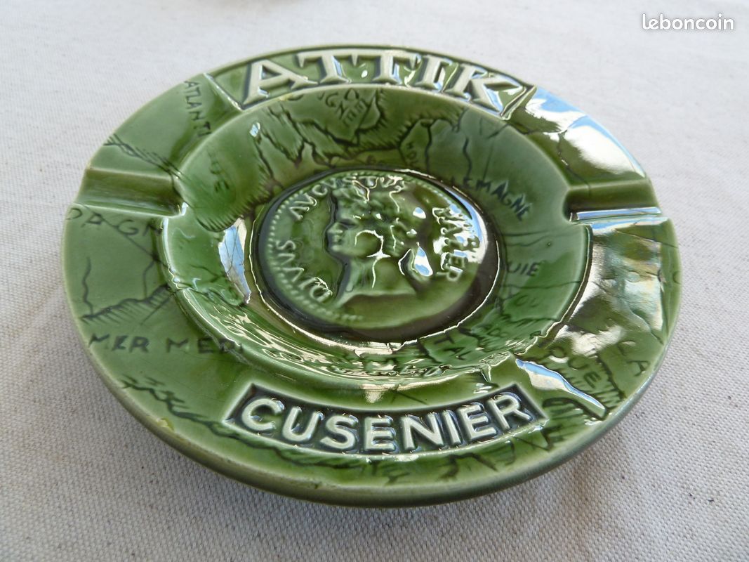 Joli porte savons vintage Cusenier faïence d’art Procéram d’Aubagne (image 3)