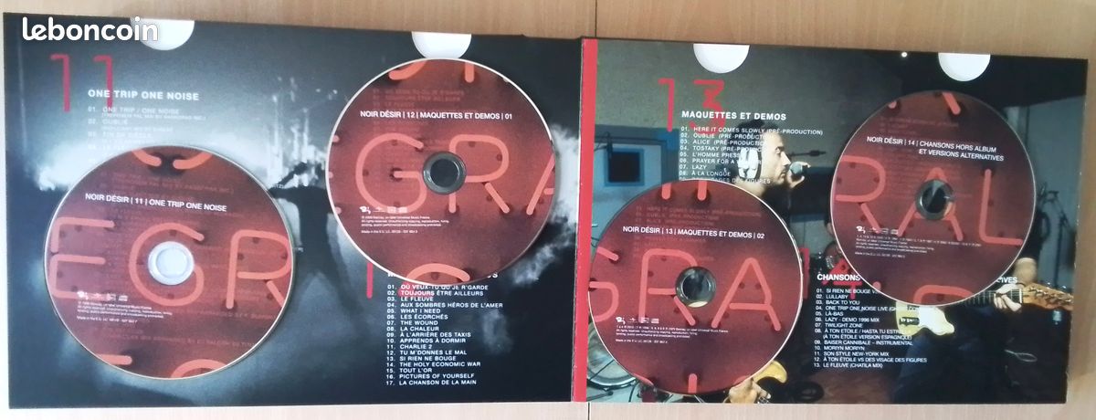 Noir Désir – Intégrale 2020 • Coffret Collector 18 CD + 1 DVD • 200 titres : Albums studio + lives + raretés + inédits • Anthologie complète du rock français [COMPLET] (image 15)