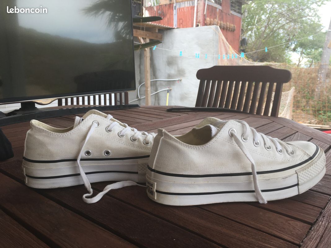 Converse à plateforme (image 1)