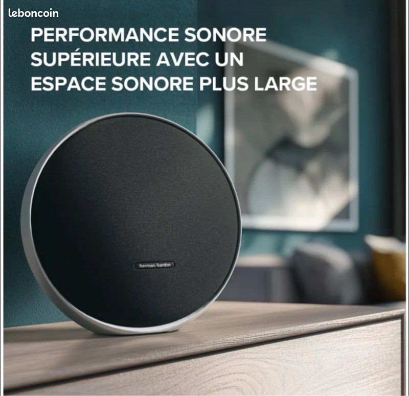 Enceinte Bluetooth Harman Kardon Onyx Studio 9 - Noir, Neuve, 50W, Portable