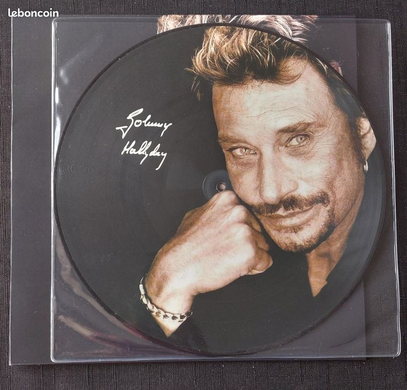 Johnny hallyday vinyle 33 tours picture lyon 1999 (image 1)