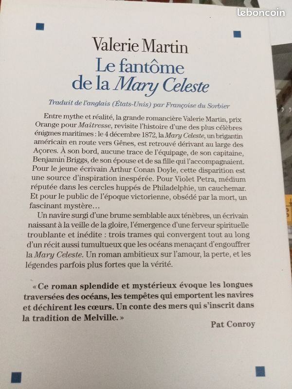 Le fantôme de la Mary céleste/ Valérie Martin (image 2)