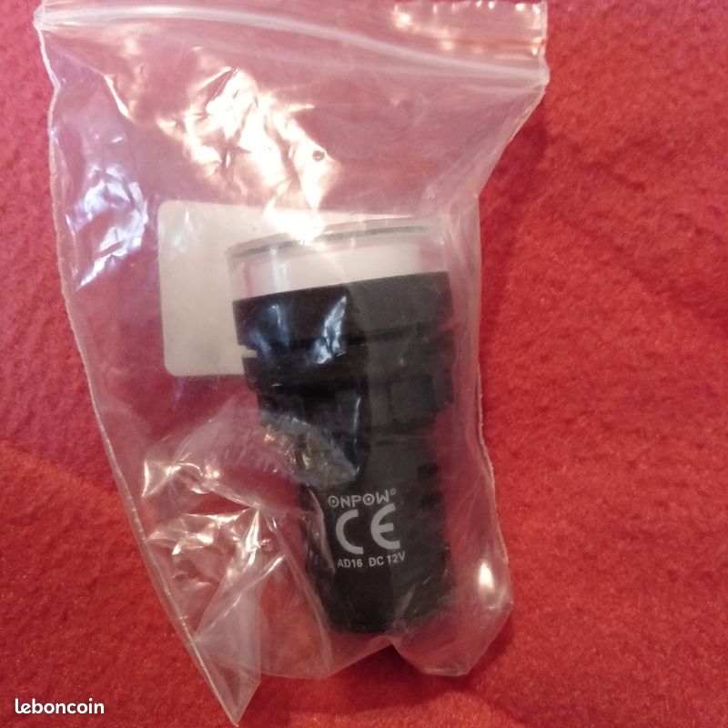 Voyant blanc 12V AC (image 1)