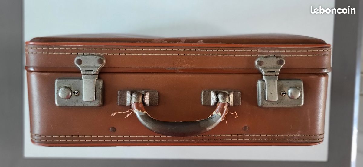 Valise De Voyage Vintage 60s/70s - Bagage à Main Occasion