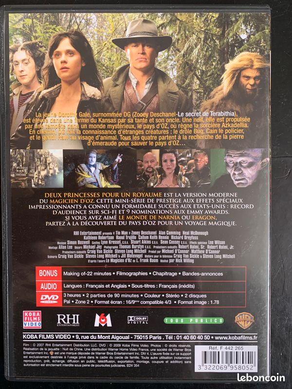 Deux Princesses pour un Royaume (Tin Man) - 2 disques DVD (image 2)