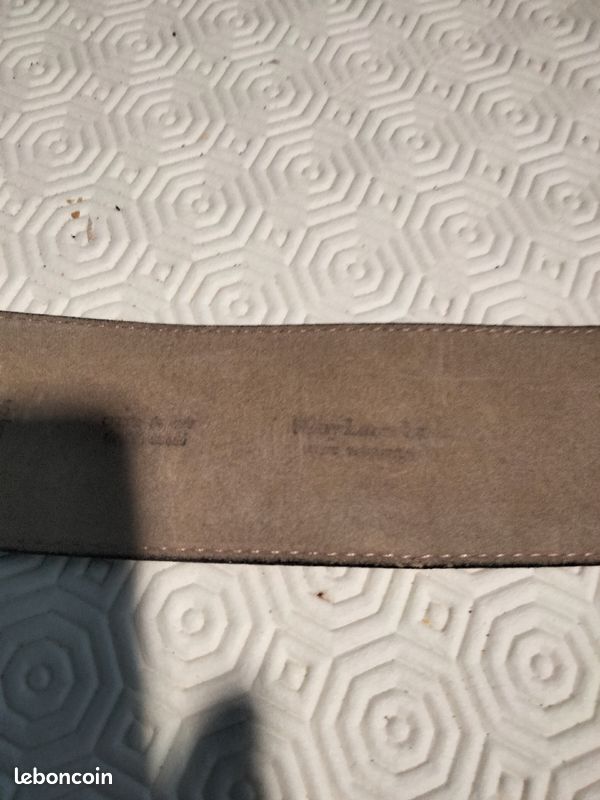 Ceinture cuir verni (image 2)