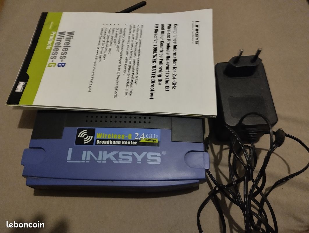 LINKSYS Routeur WIFI - WRT54G V2.2 (image 3)