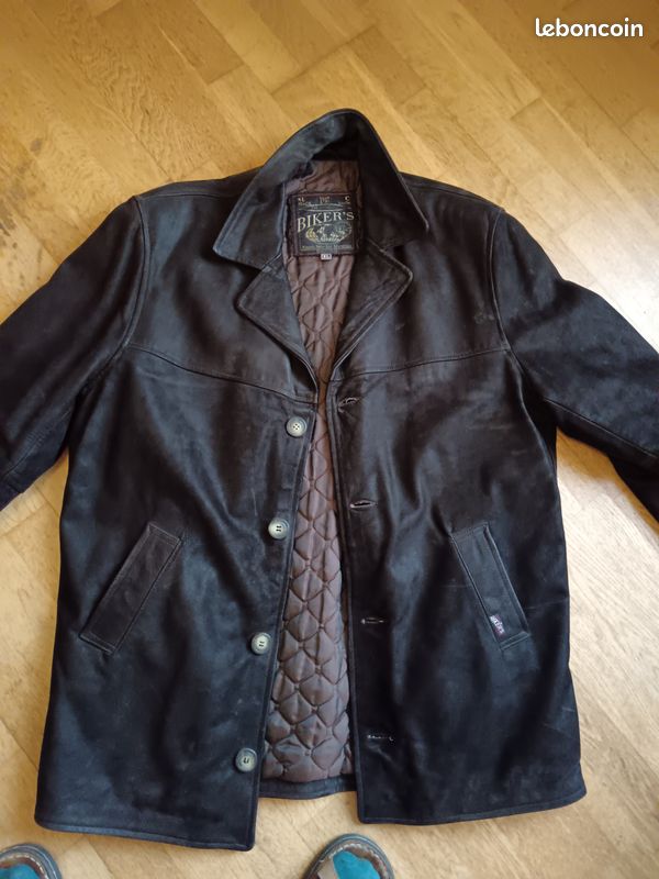 Veste cuir homme XL (image 3)