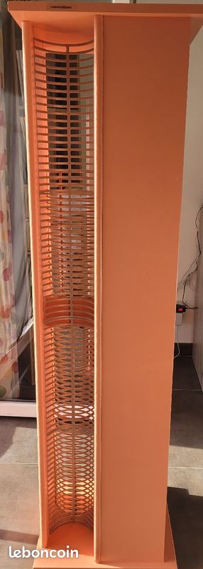 Meuble support 1 porte vitrée aimantée CD DVD LIVRES (image 3)