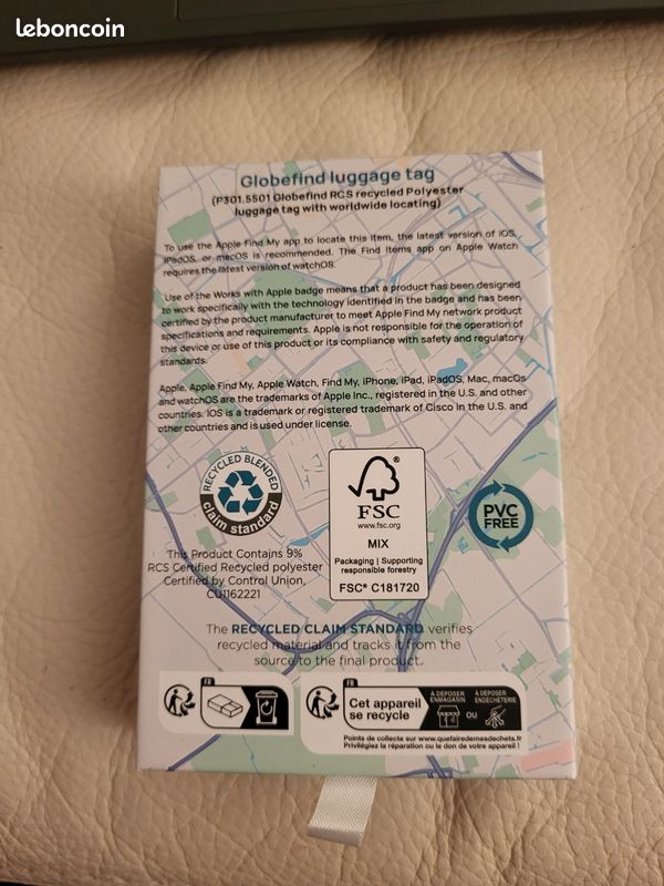 Tag De Voyage Geocaching - Lackey Markstafari - Non Activé - Neuf