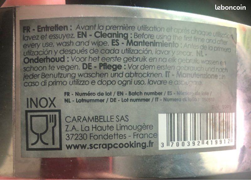 Moule chat inox neuf (image 3)