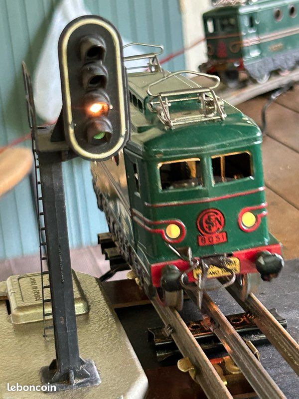 HORNBY MECCANO FEUX Signalisation Ech O Trains Anciens -7- EUR 10,00 - FR