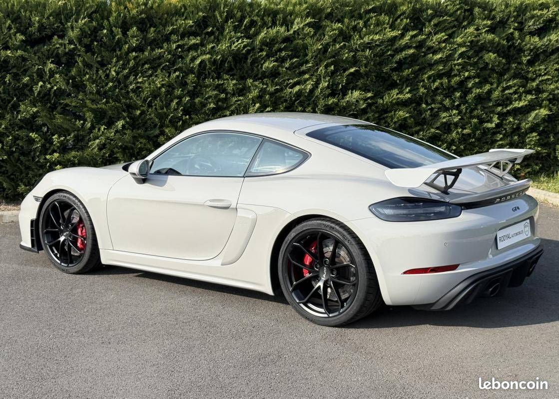 Porsche 718 Cayman I (982) 4.0 420ch GT4 PDK "TVA RECUPERABLE" (image 7)